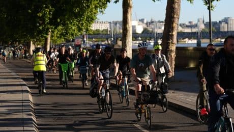 More commuters cycling to work because of Tube strike, new figures suggest