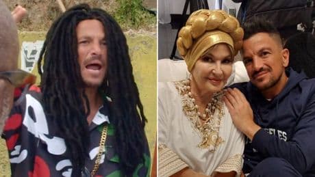 Peter Andre poses with acting legend after bagging major TV drama role