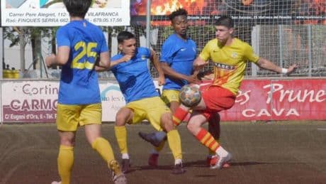 El Atlètic Sant Just gana en Vilafranca y Horta y Can Vidalet firman tablas