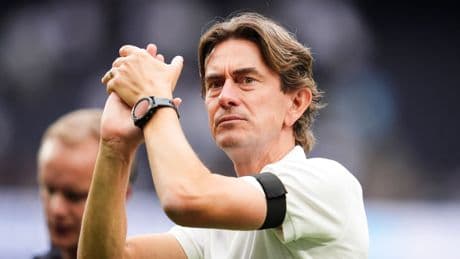 Thomas Frank toasts perfect start to Premier League life at Tottenham