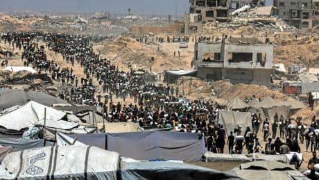Distributions d’aide humanitaire à Gaza : le vrai du faux