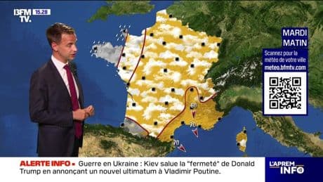 La météo pour ce mardi 29 juillet 2025