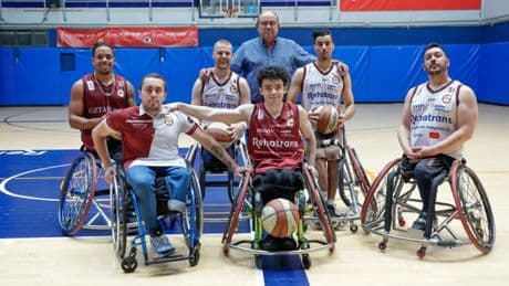 Rehatrans Getafe BSR, 34 años en la élite del baloncesto en silla de ruedas: &quot;Es ACB, pero en silla&quot;