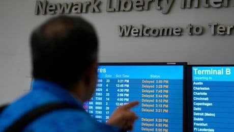 FAA extends flight limits at Newark airport into June because of controller shortage and tech issues