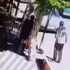 Horrifying moment Iranian father 'brutally stabs his 18-year-old beautician daughter to death in the street after she revealed his affair'