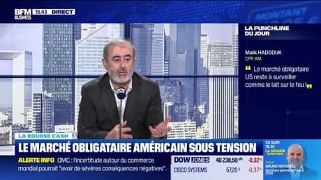 La bourse cash : "Le marché obligataire US reste à surveiller comme le lait sur le feu" - 16/04