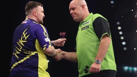 Luke Littler relishes renewed darts rivalry with resurgent Michael van Gerwen