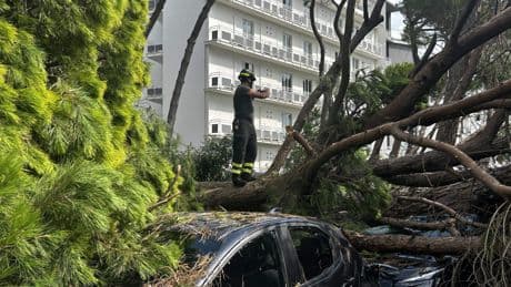 Schade door noodweer in Italiaanse Rimini en omgeving