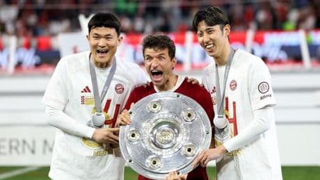 Thomas Müller, taraftarına galibiyet ile veda etti!