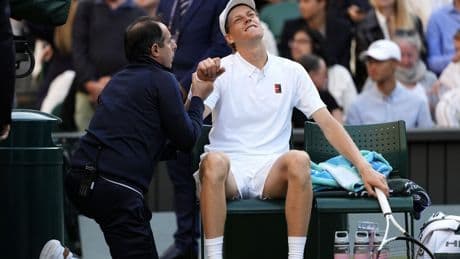 Jannik Sinner cancels Wimbledon practice session as injury fears grow