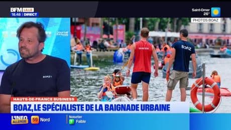 Hauts-de-France Business du mardi 1er juillet - Les structures gonflables de Boaz sur l'eau