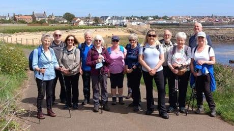 Claremont Rambling Club visited the Fife Coastal Path