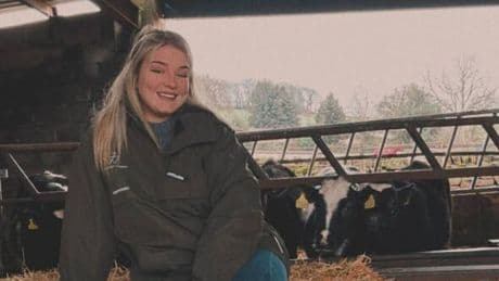 Clarkson's Farm star Harriet Cowan unrecognisable as she ditches overalls for bikini