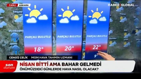 Nisan bitti ama bahar gelmedi