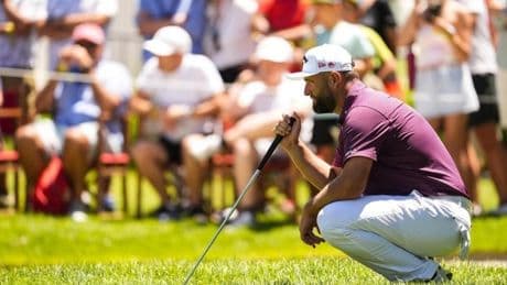 Sigue la jornada del sábado del LIV en Valderrama, Rahm a por el liderato