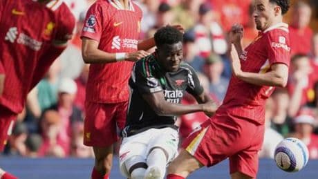 Premier League: FC Arsenal holt 0:2 beim FC Liverpool auf