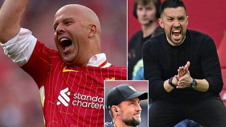 Europe's next top bosses after Arne Slot's surprise surge to glory - A 36-year-old former philosophy student spotted by Roberto De Zerbi, the German rising star compared to Hansi Flick and Italy's next great hope