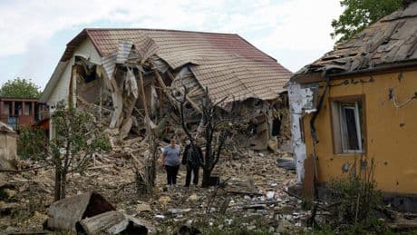 Russia launches 'record' overnight drone attack in Kyiv region, Ukraine says