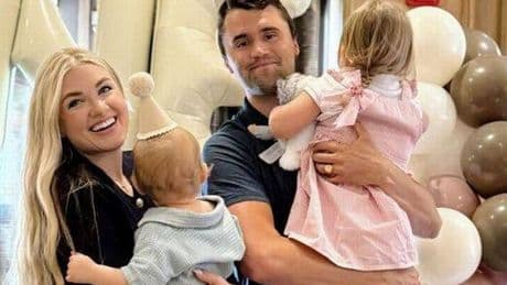 Charlie Kirk's family life - from wife with unlikely job to two young children