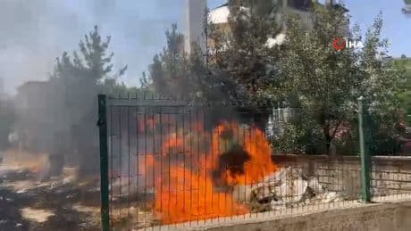 Siirt'te yangın paniği