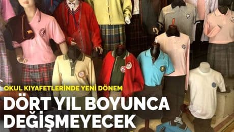 Okul kıyafetlerinde yeni dönem: Dört yıl boyunca değişmeyecek