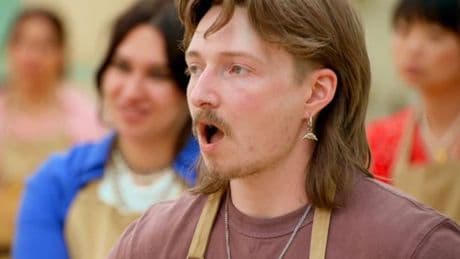 Great British Bake Off contestant gasps as 'show first' bake broken by Paul Hollywood