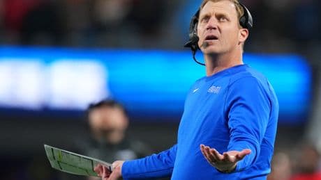 SMU’s Rhett Lashlee slams ESPN over ‘rigged’ college football rankings