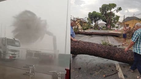 Alicante, en alerta por fuertes lluvias: ojo con las imágenes...