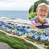 Developer at war with posh owners of £500k beach huts over floating 'party bar' directly in front of their properties