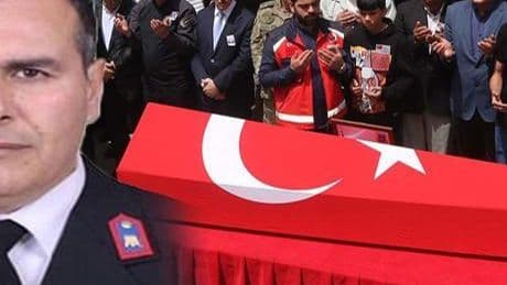 Şehit astsubay memleketi Gaziantep'te son yolculuğuna uğurlandı