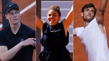 Internazionali Roma: Sinner-Cerundolo non prima delle 15, Musetti-Medvedev alle 14. Il programma di martedì 13 maggio