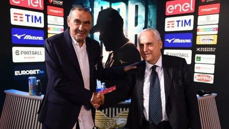 Lazio, Lotito: «Sarri professore e fuoriclasse. Non chiedo scusa ai tifosi, è l'indice della stupidità. Voglio il Flaminio»