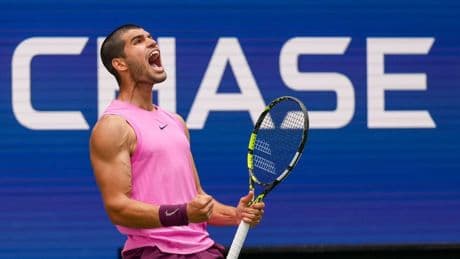 US Open: Carlos Alcaraz besiegt Lehečka mit Spektakel-Auftritt