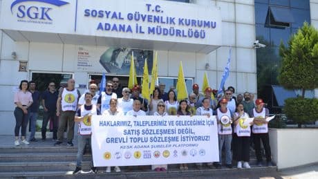 “Markete bile gidemiyoruz” diyen emekçilerden TİS çağrısı: “Yoksulluk sınırının üzerinde ücret, güvenceli yaşam”