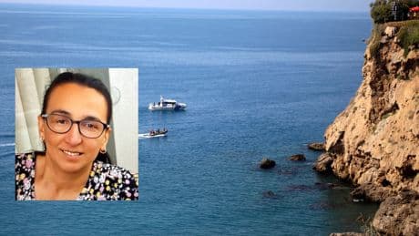 Falezlerden düşen kadının 2 gün sonra cansız bedeni bulundu