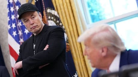 Trump shrugs off possible reconciliation with Musk