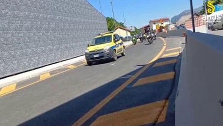 Tunnel di Tenda, le immagini della riapertura dopo 5 anni di blocco totale