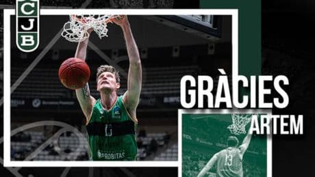El pívot Artem Pustovyi no seguirá en el Joventut la próxima temporada