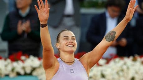 Tennis : Sabalenka domine Gauff et triomphe une troisième fois à Madrid