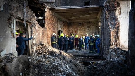 El ataque de Rusia contra un edificio del Gobierno ucranio en Kiev se realizó con un potente misil de crucero Iskander