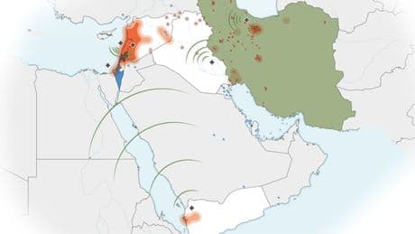 Comprendre l’« axe de la résistance » de l’Iran au Moyen-Orient, en cartes