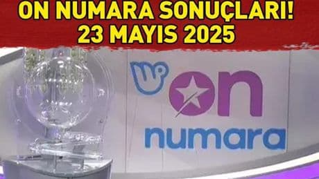 ON NUMARA SONUÇLARI 23 MAYIS 2025 | Milli Piyango Online 531.558 TL büyük ikramiyeli On Numara sonuçları açıklandı mı, saat kaçta açıklanır?