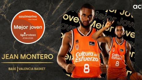 Jean Montero, mejor joven de la Liga Endesa por tercer año seguido