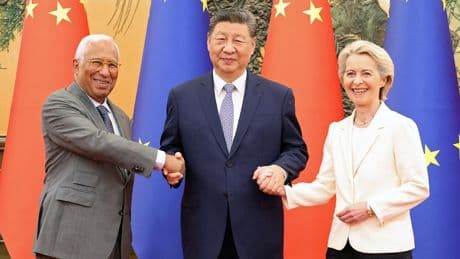 Zoff beim Xi-Gipfel weggelächelt - Hat China Ursula von der Leyen in der Hand?