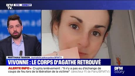 Story 2 : Le corps d'Agathe retrouvé au sud de Vivonne - 05/05