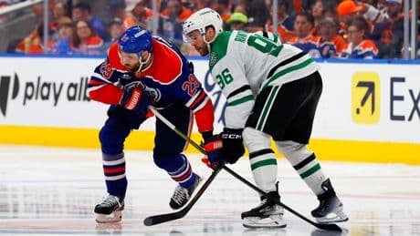 BetMGM bonus code POSTBET for $1,500 in bonus bets for Oilers vs. Stars Game 5 tonight