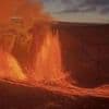 Watch: Fountains of molten lava arc into the air as Kilauea erupts