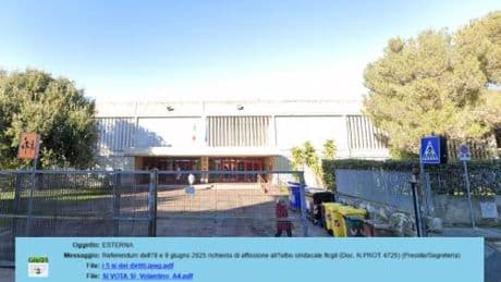 "5 sì per i diritti". E la propaganda pro referendum finisce nel registro elettronico della scuola
