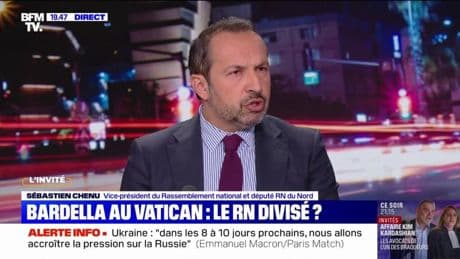 Mort du pape François: "Ce pape a essayé de nous faire culpabiliser sur l'accueil des migrants", estime Sébastien Chenu (RN)
