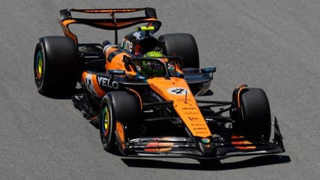 Formule 1 : Norris signe le meilleur temps des premiers essais libres à Barcelone